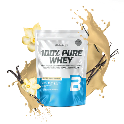 100% Pure Whey Protein Pulver 454g - trainings-booster.de