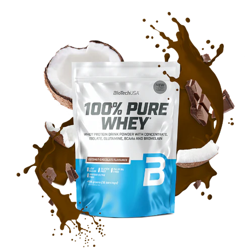 100% Pure Whey Protein Pulver 454g - trainings-booster.de