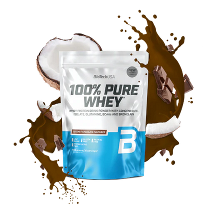 100% Pure Whey Protein Pulver 454g - trainings-booster.de