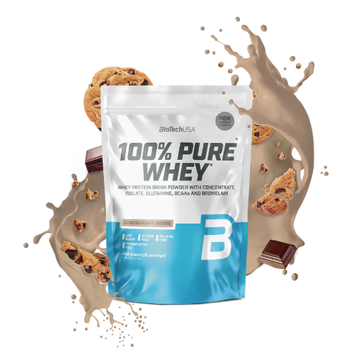 100% Pure Whey Protein Pulver 454g - trainings-booster.de