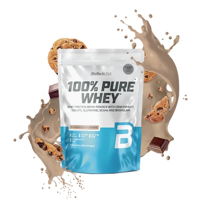 100% Pure Whey Protein Pulver 454g - trainings-booster.de