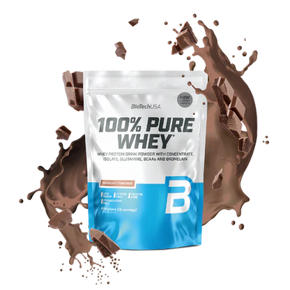 100% Pure Whey Protein Pulver 454g - trainings-booster.de