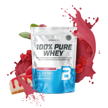 100% Pure Whey Protein Pulver 454g - trainings-booster.de