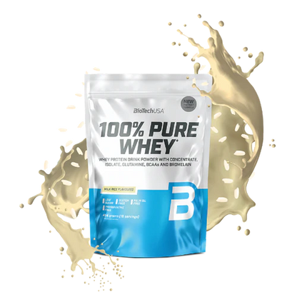 100% Pure Whey Protein Pulver 454g - trainings-booster.de