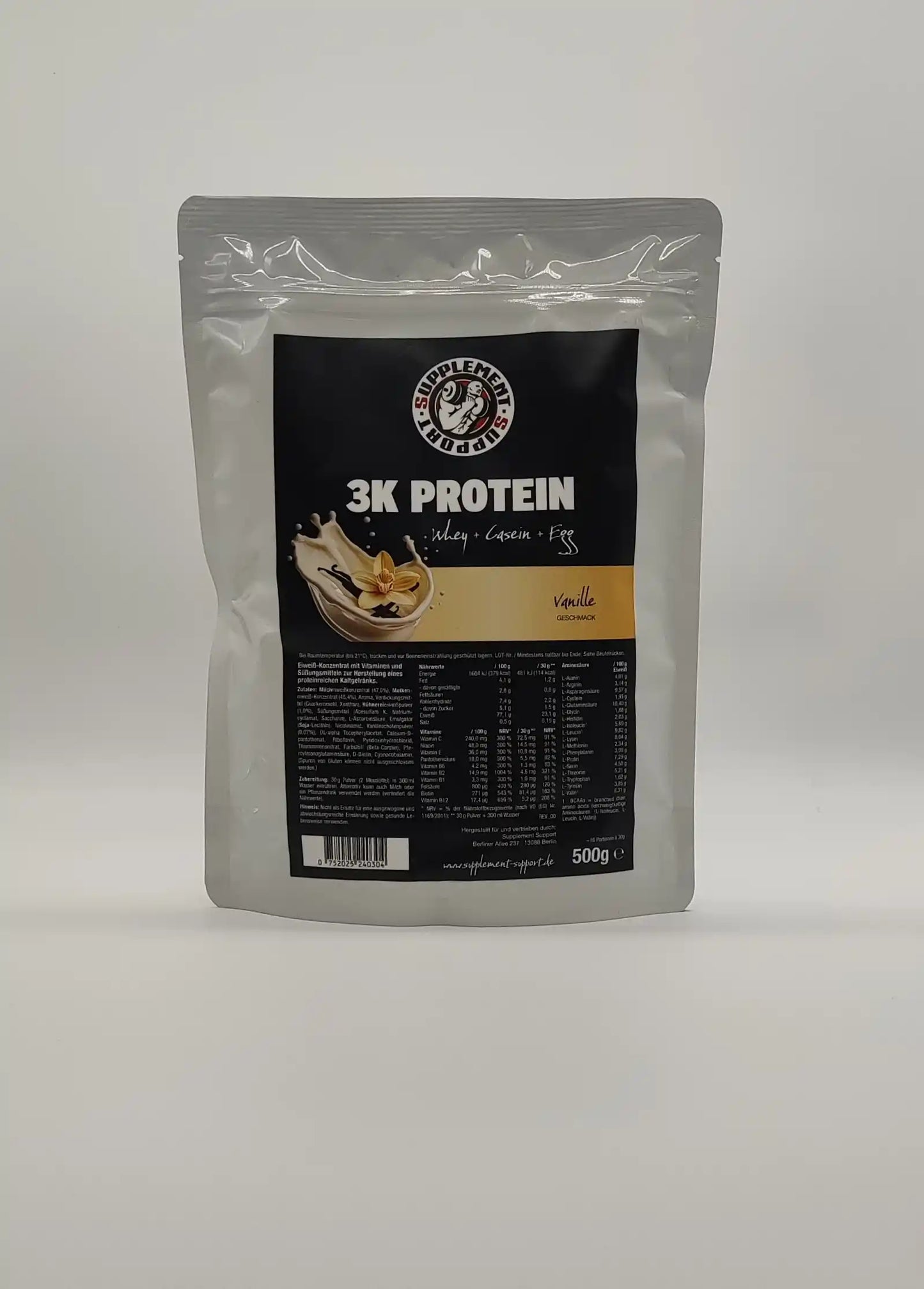 Supplement Support 3 Komponenten Protein 500g
