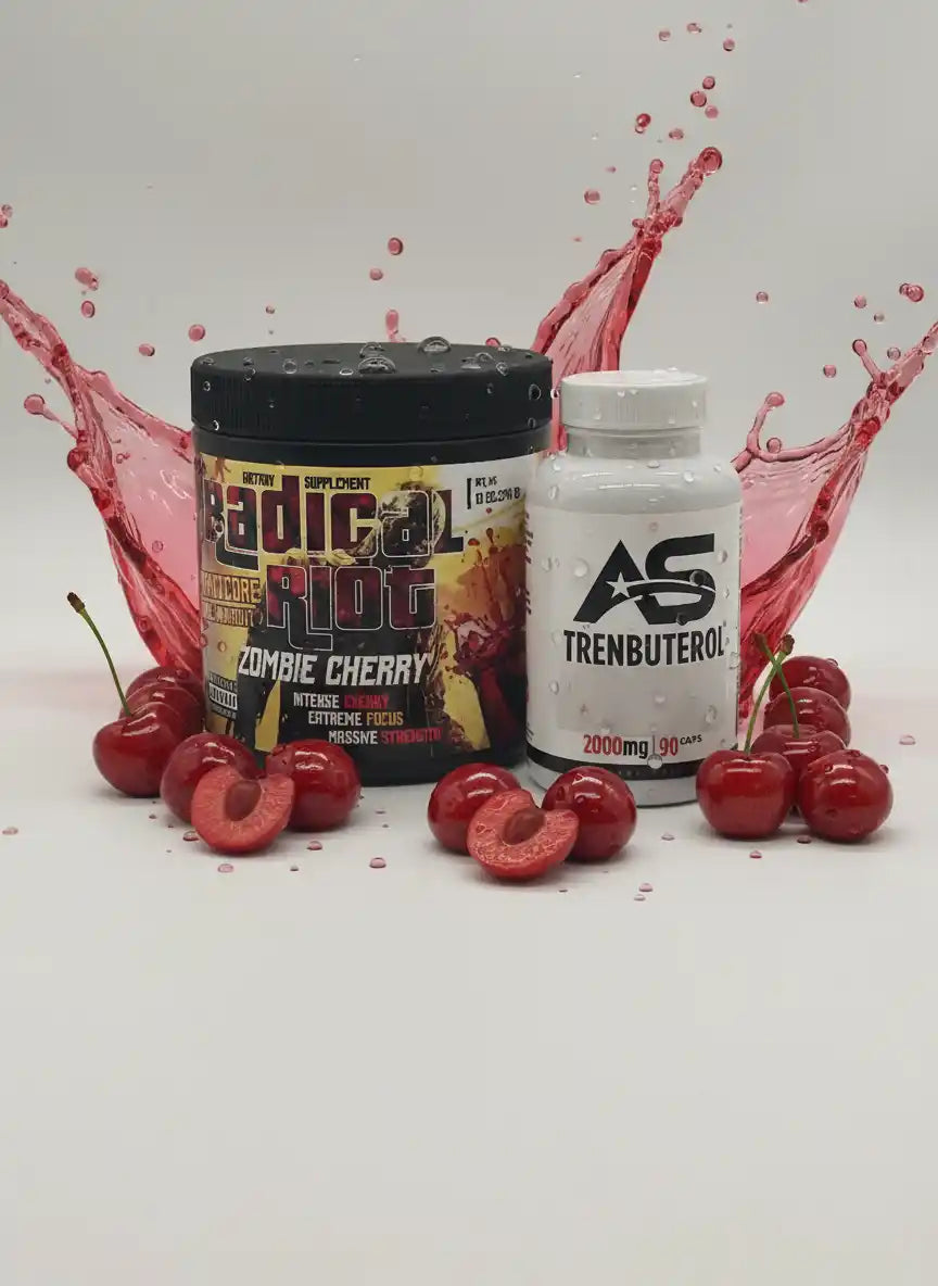 Radical Riot V3 Hardcore Version Pre Workout 340g + Trenbuterol