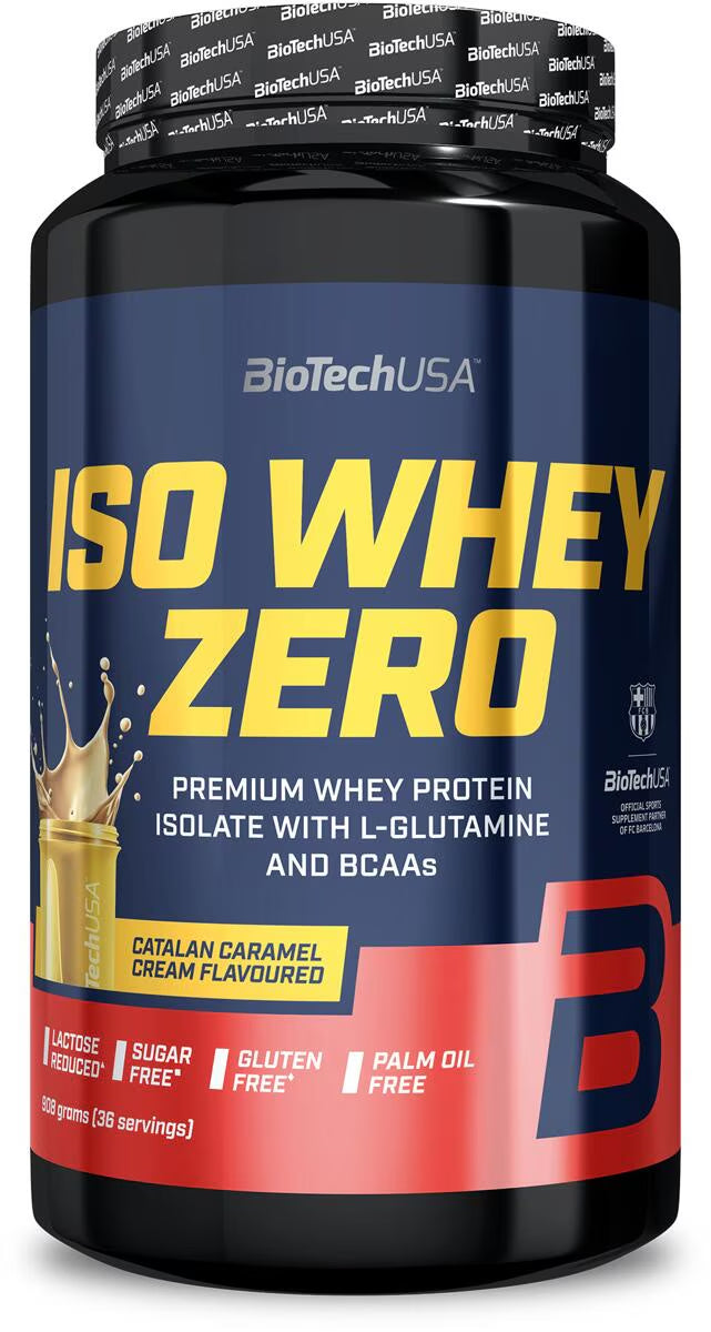 Iso Whey Zero Protein Pulver 908g - trainings-booster.de