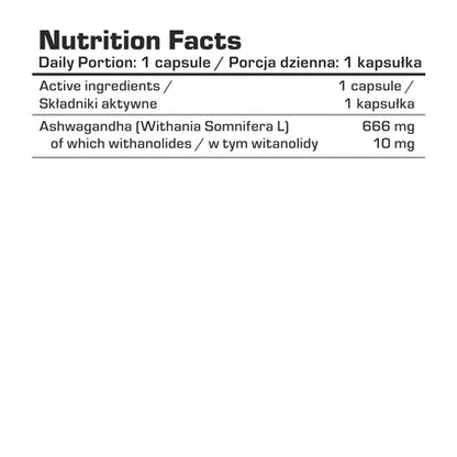 7Nutrition Ashwagandha 100 Caps 666mg - trainings-booster.de