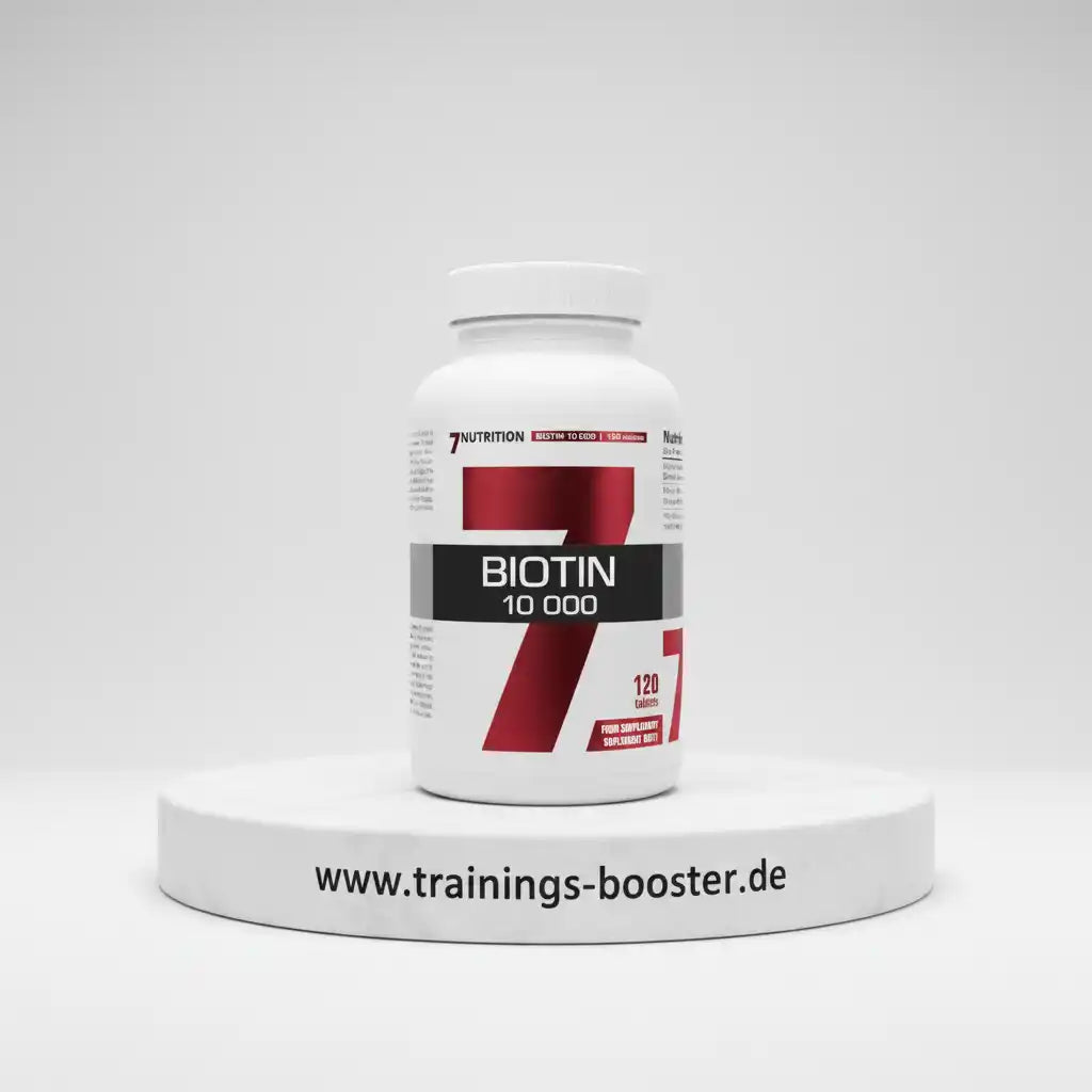 Biotin 10000 Kapseln von 7NUTRITION – Nahrungsergänzung für Sportler und Fitness-Enthusiasten