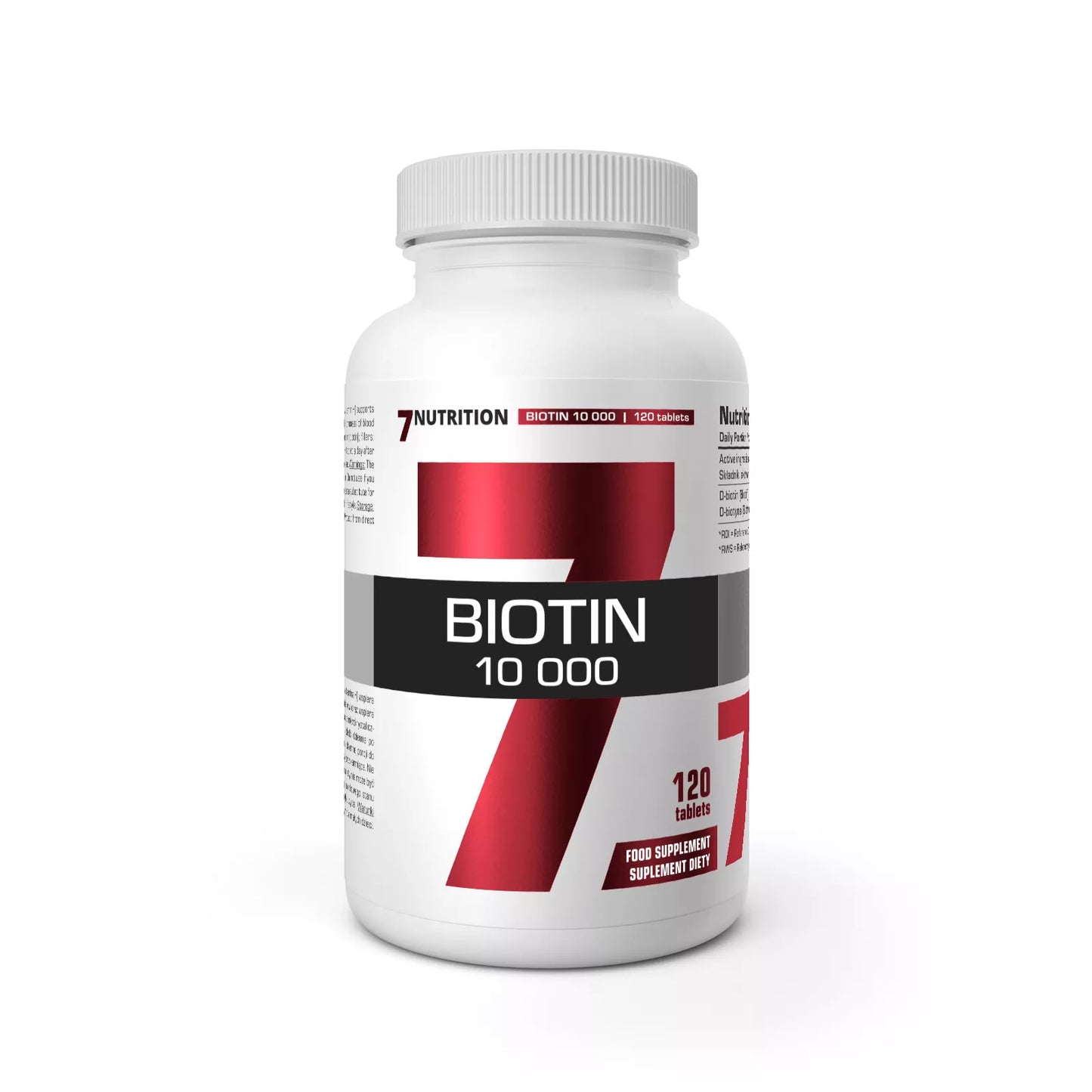 7Nutrition Biotin 10.000 120Tab. - trainings-booster.de