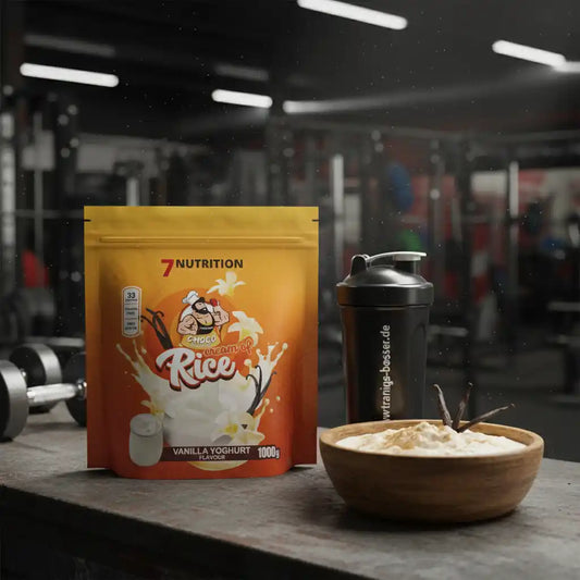 7Nutrition Choco Cream of Rice Vanille-Joghurt Geschmack, Protein-Pulver für Fitness und Training