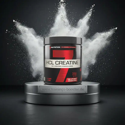 HCL Creatine Pulver von 7 Nutrition – 95% Creatinhydrochlorid, 350 Portionen, Sportnahrung
