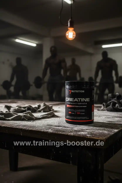 Creatine Monohydrat für Muskelaufbau und Training – Nahrungsergänzungsmittel im Fitnessstudio