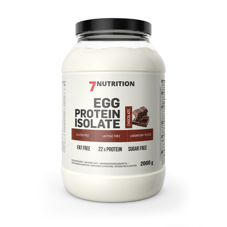 Eiweißpulver 7Nutrition Egg Protein Isolate, fettfrei, zuckerfrei, 22g Protein pro Portion