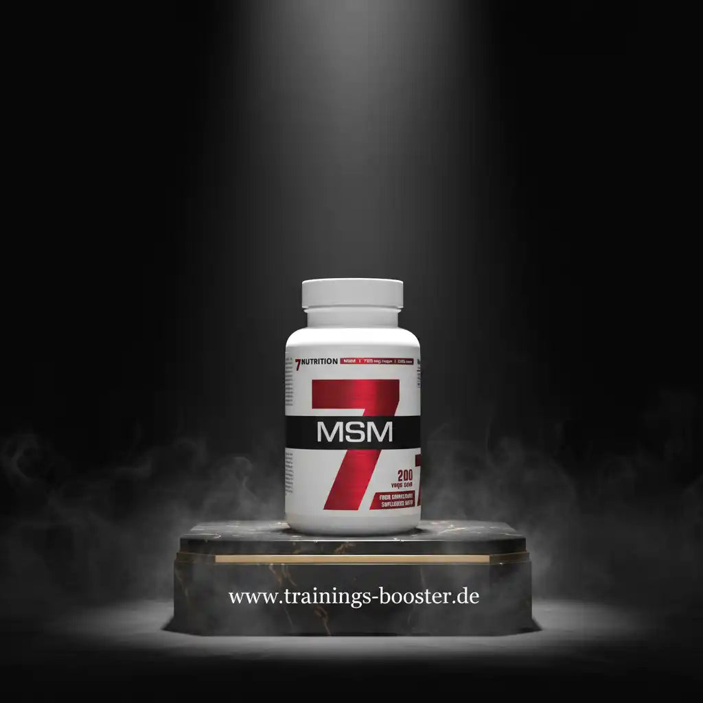 MSM Kapseln von 7NUTRITION – Nahrungsergänzung für Sportler, 200 vegane Kapseln