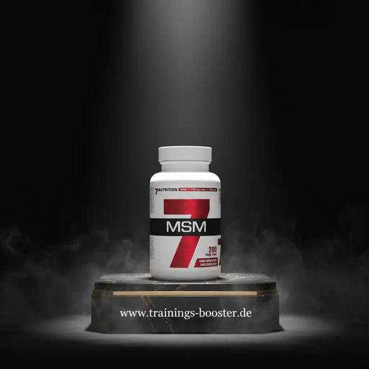 MSM Kapseln von 7NUTRITION – Nahrungsergänzung für Sportler, 200 vegane Kapseln