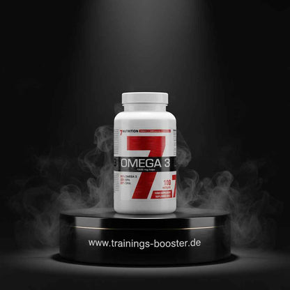 Omega-3-Kapseln von 7 Nutrition, Nahrungsergänzungsmittel für Sportler und Fitnessbegeisterte