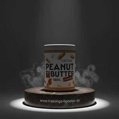 Natürliches knuspriges Erdnussbutter 1000g für Sport und Fitness