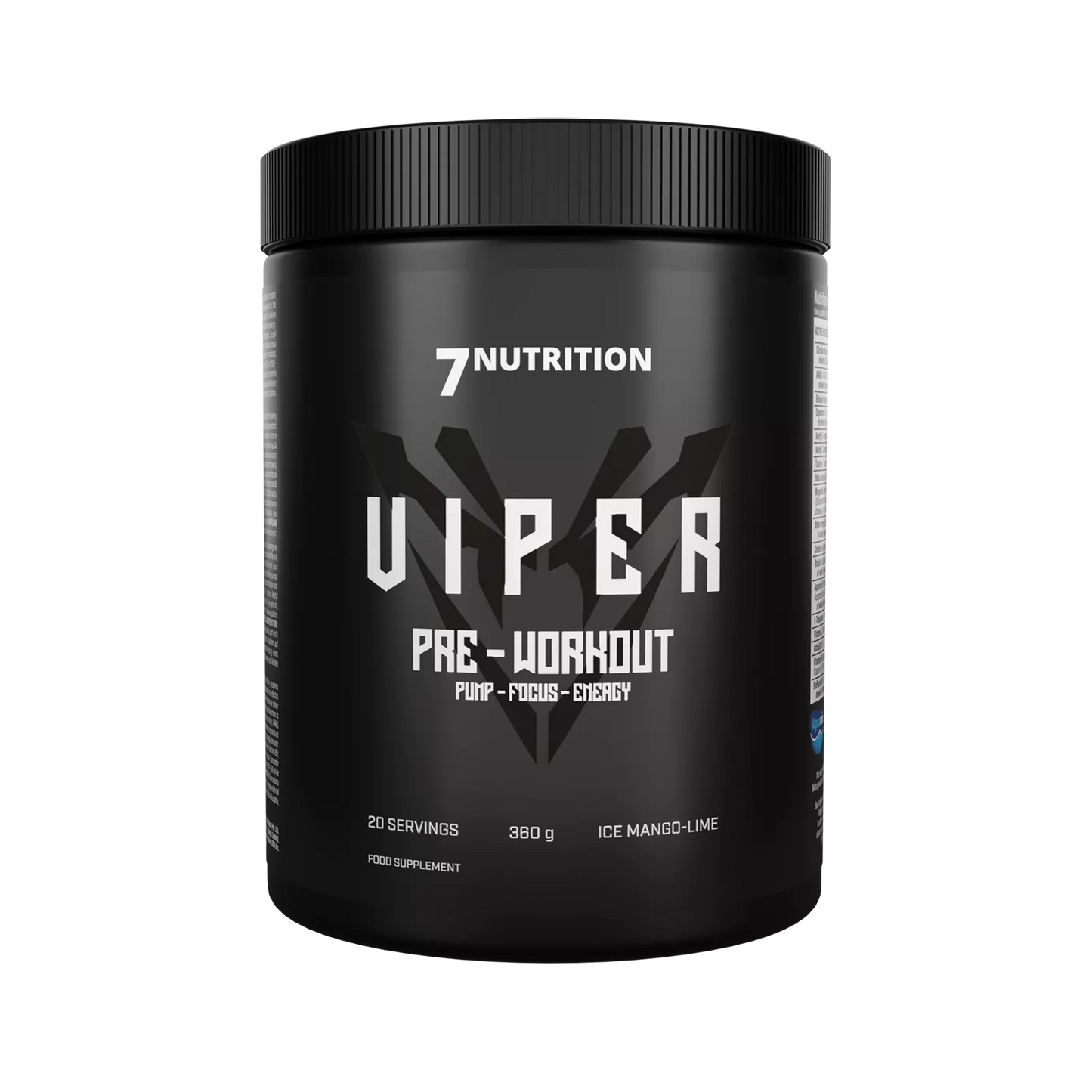 7NUTRITION VIPER PRE WORKOUT BOOSTER 360G - trainings-booster.de