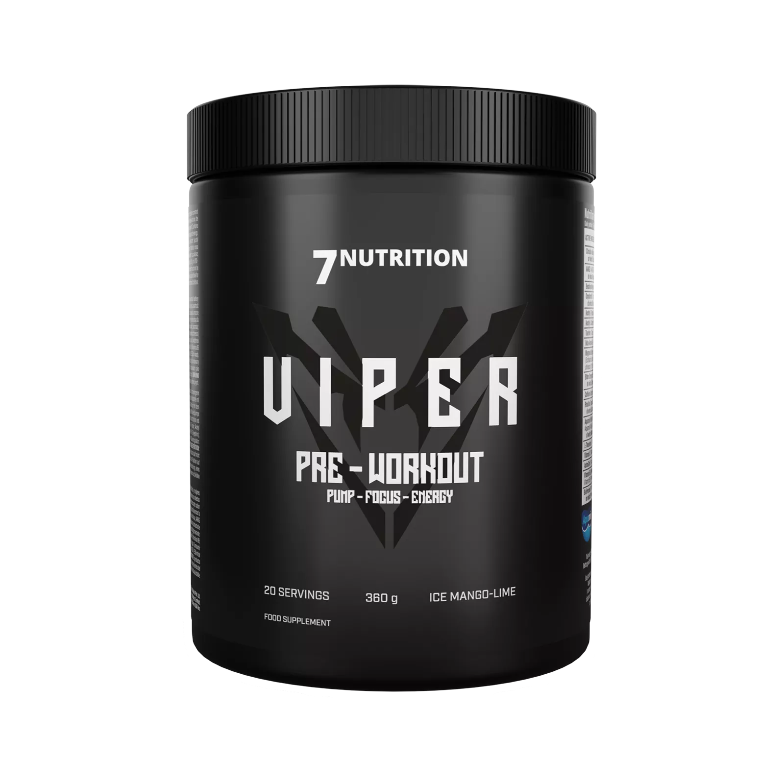 7NUTRITION VIPER PRE WORKOUT BOOSTER 360G - trainings-booster.de