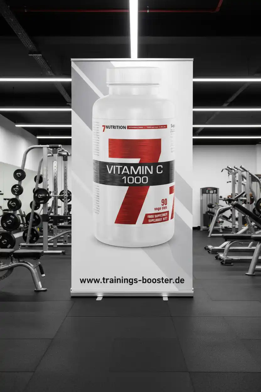 Vitamin C 1000 von 7Nutrition – Nahrungsergänzungsmittel für Sportler im Fitnessstudio