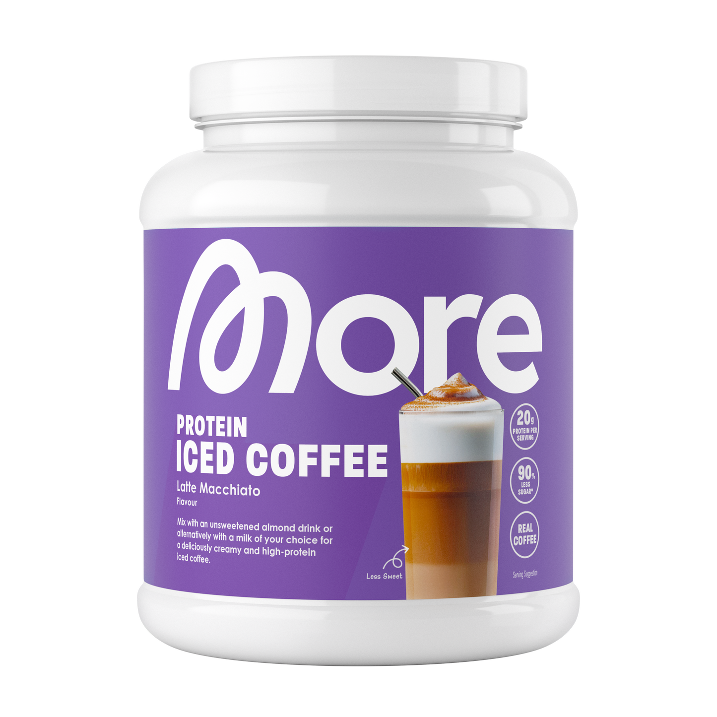 MORE PROTEIN ICED COFFEE, 500G