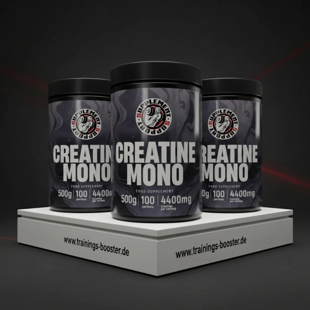 Supplement Support Creatine Monohydrate, 3x500g - trainings-booster.de