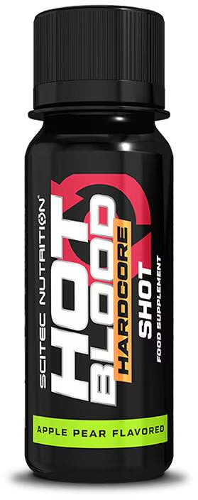 Hot Blood Hardcore Shot, 60 ml Apple Pear