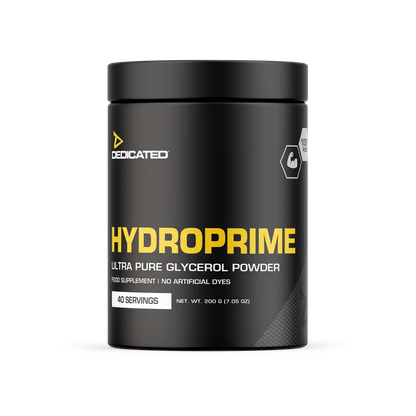 Schwarze Dose Hydroprime Ultra Pure Glycerol Powder, Nahrungsergänzungsmittel, 40 Portionen