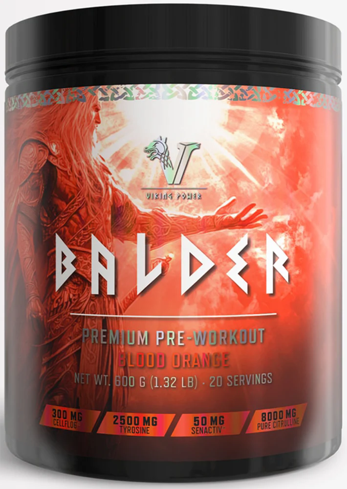 Viking Power BALDER – Hochdosierter Pre‑Workout Booster  trainings-booster.de