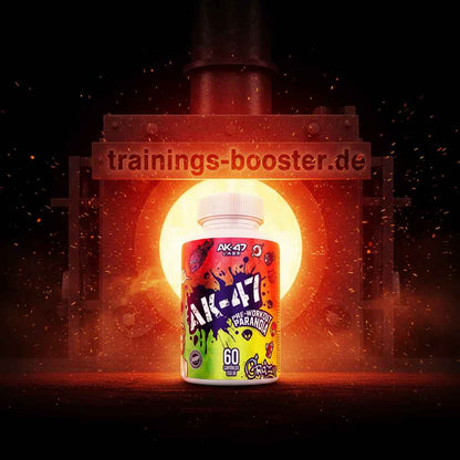 AK-47 Pre-Workout Paranoia Booster mit 60 Kapseln für maximale Trainingsleistung