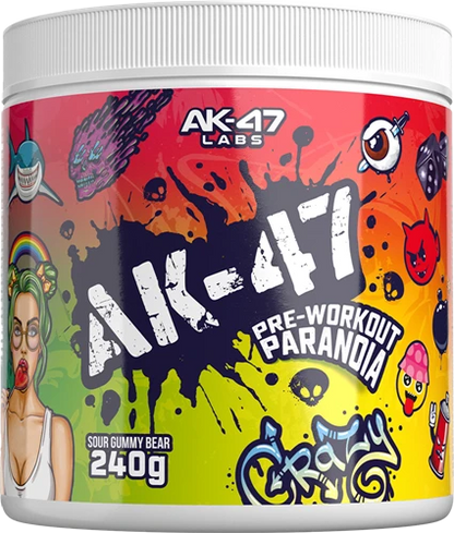 AK47 Pre Workout Booster Paranoia 240g - trainings-booster.de