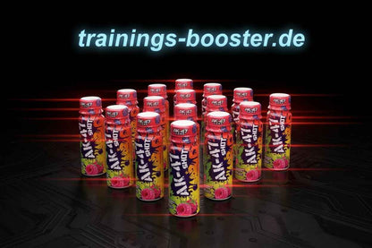 AK-47 Shot Energiebooster mit Himbeergeschmack für Training und Fitness
