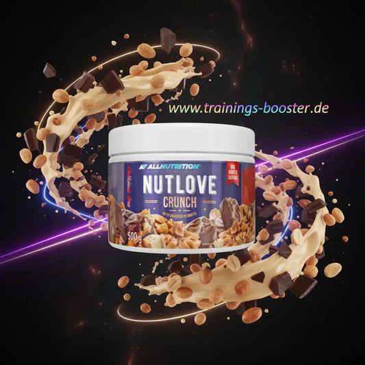 AllNutrition Nutlove Crunch mit gerösteten Erdnüssen, Protein-Snack ohne zugesetzten Zucker