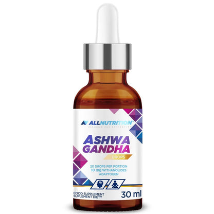 ALL NUTRITION Ashwagandha Tropfen 30ml - trainings-booster.de