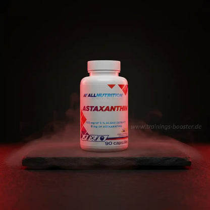 Astaxanthin-Kapseln von AllNutrition mit Algenextrakt, ideal für Sportler und Fitness-Enthusiasten