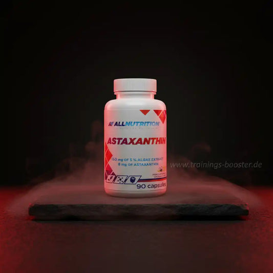 Astaxanthin-Kapseln von AllNutrition mit Algenextrakt, ideal für Sportler und Fitness-Enthusiasten