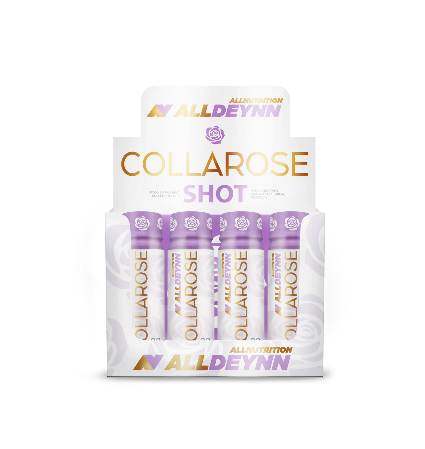 ALL NUTRITION® COLLAROSE Kollagen Shot 12x80ml - trainings-booster.de