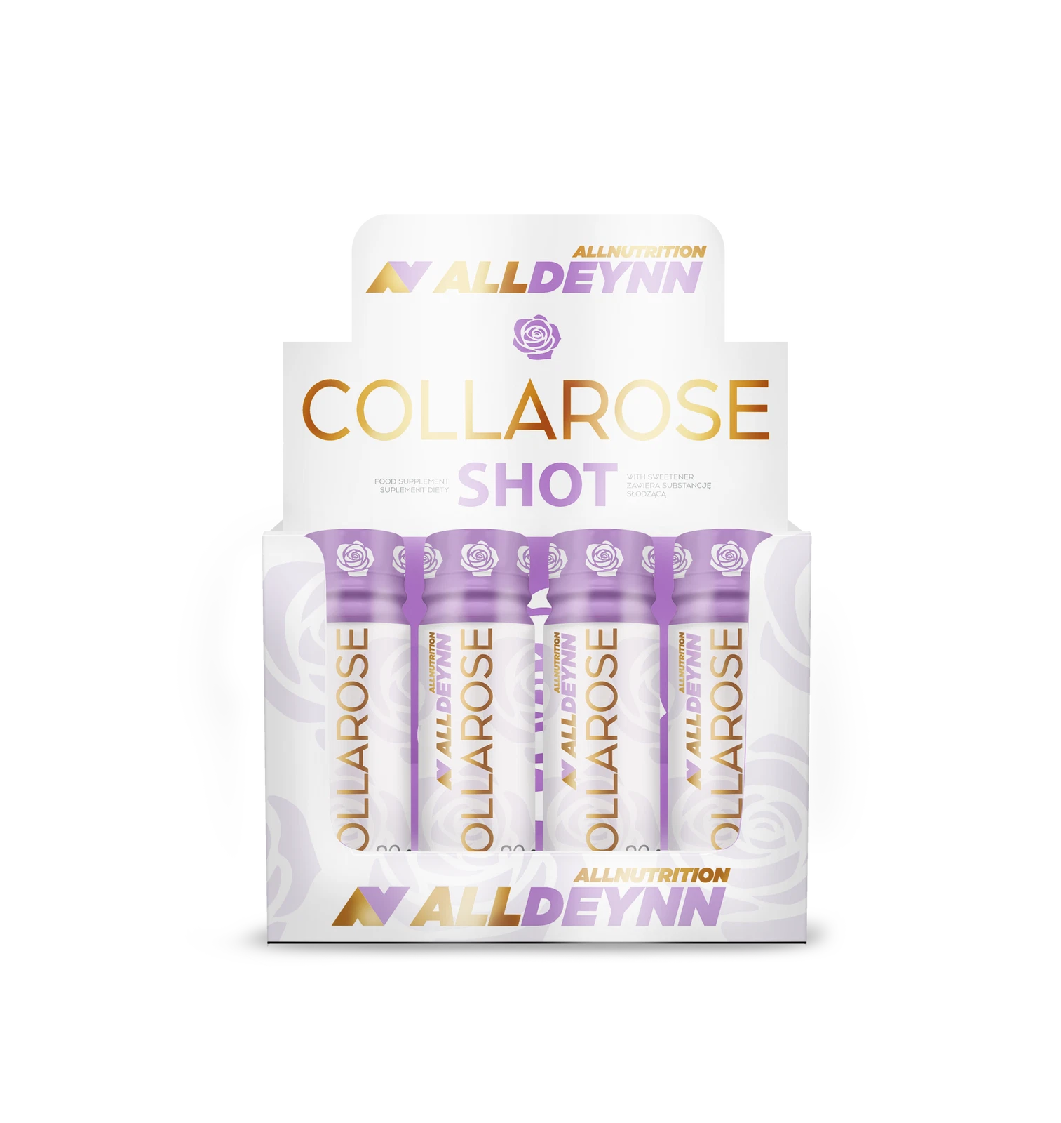 ALL NUTRITION® COLLAROSE Kollagen Shot 12x80ml - trainings-booster.de