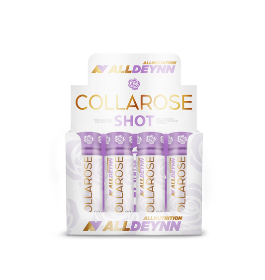ALL NUTRITION® COLLAROSE Kollagen Shot 12x80ml - trainings-booster.de