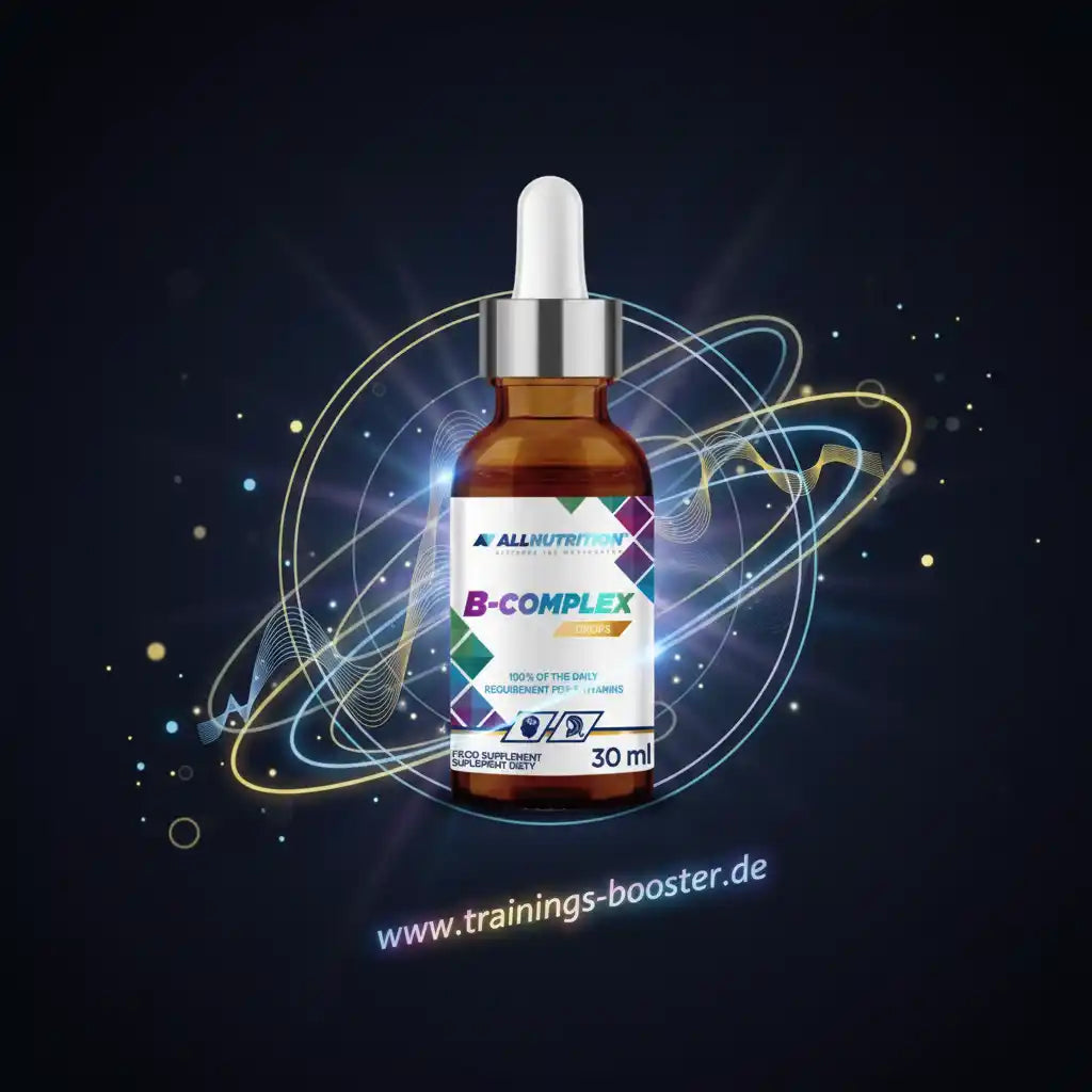 B-Complex Tropfen von AllNutrition, 30 ml Flasche mit Pipette, ideal für Sport und Fitness