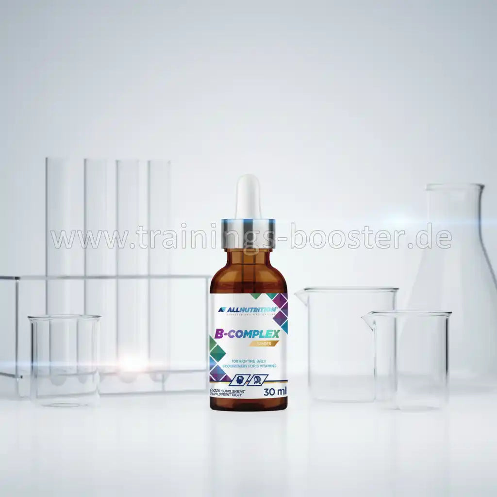 B-Complex Tropfen von AllNutrition, 30 ml Flasche mit Pipette, ideal für Sportler und Fitness-Enthusiasten