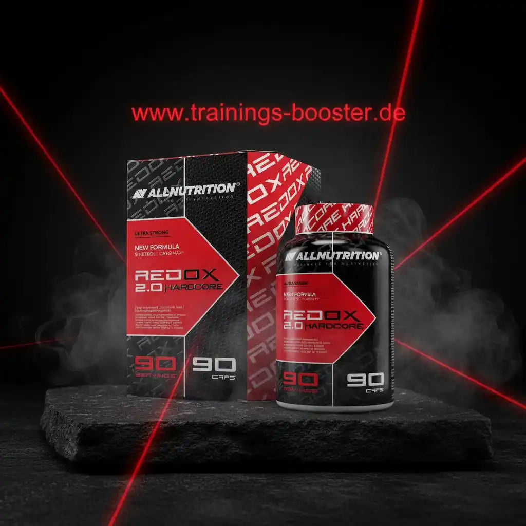 AllNutrition Redox 2.0 Hardcore Booster mit 90 Kapseln, ideal für Sport und Training