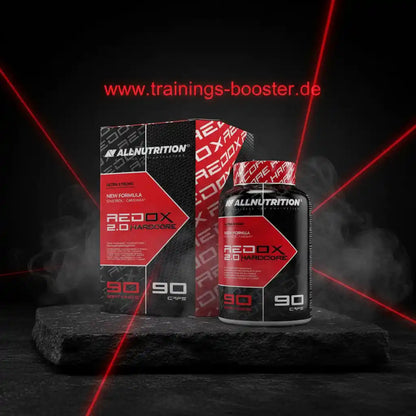 AllNutrition Redox 2.0 Hardcore Booster mit 90 Kapseln, ideal für Sport und Training