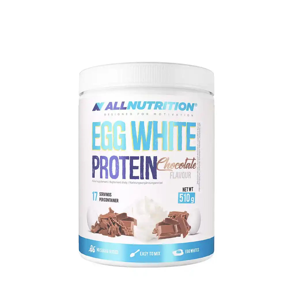 AllNutrition Eiweißpulver Schokolade, 510g, ohne Zucker, leicht mischbar, für Sport und Fitness