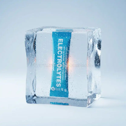 Elektrolyte-Booster in Eiswürfel, ideal für Sport und Training