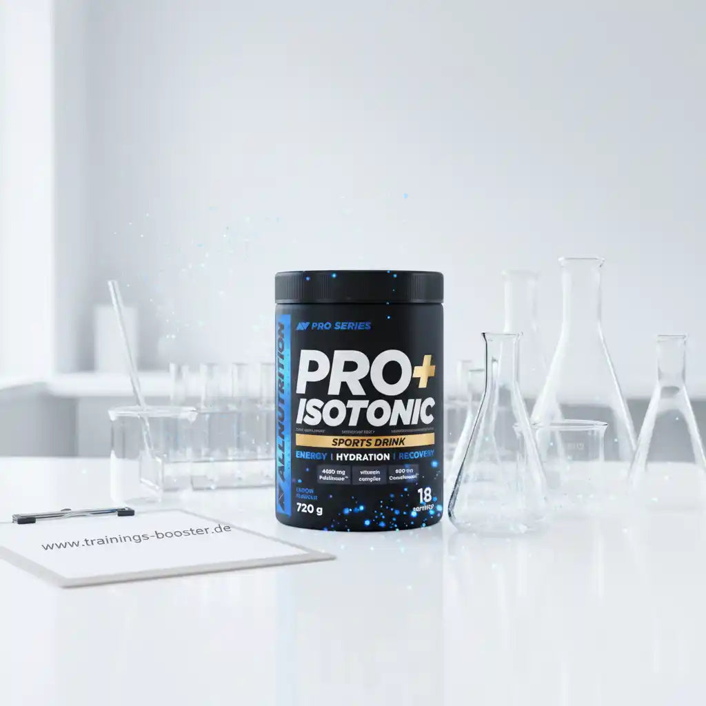 PRO+ Isotonic Sportgetränk für Energie, Hydratation und Regeneration, 720g Dose