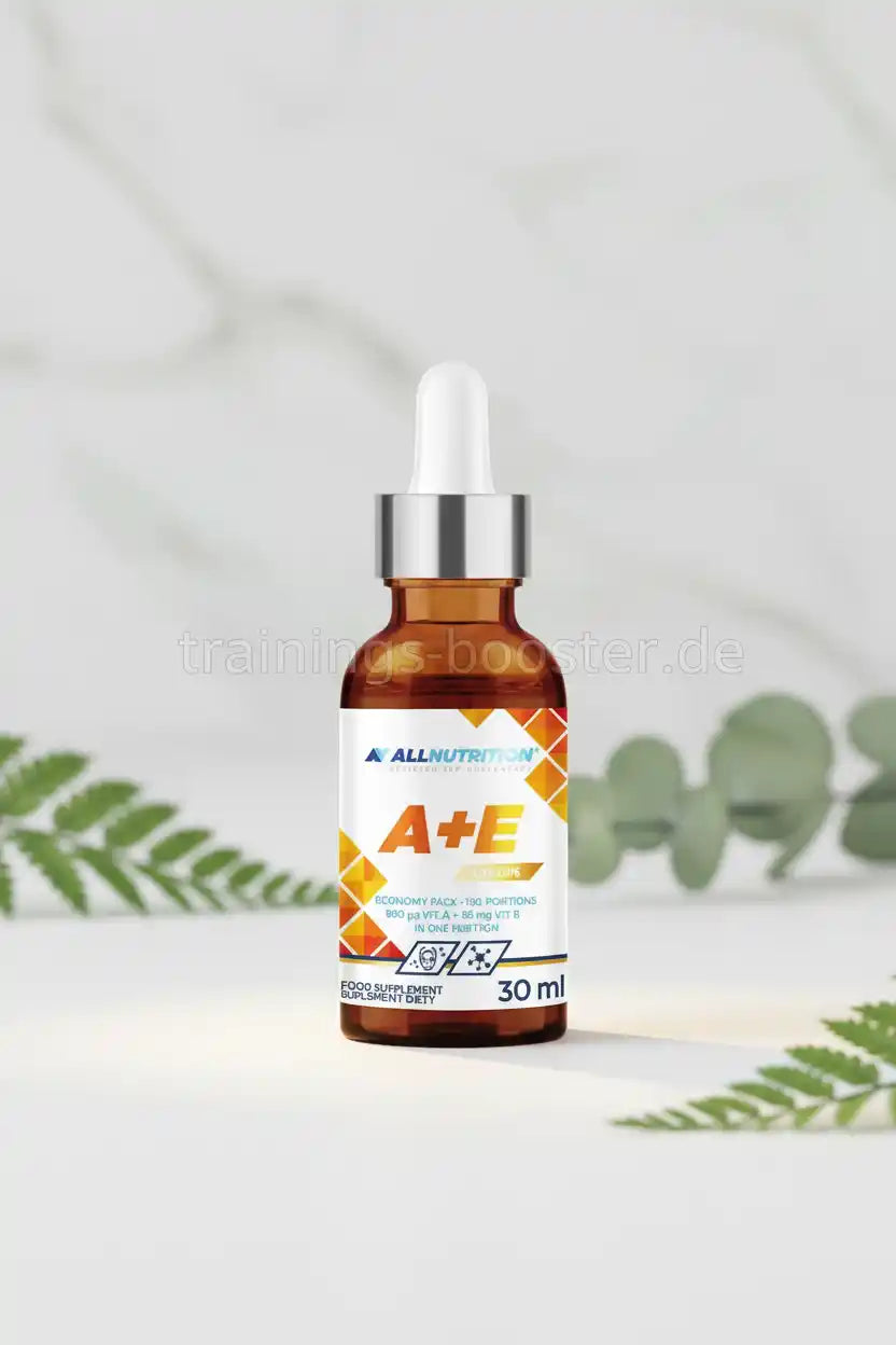 A+E Vitamin Tropfen von AllNutrition, 30 ml Nahrungsergänzung mit Vitamin A und E für Sportler