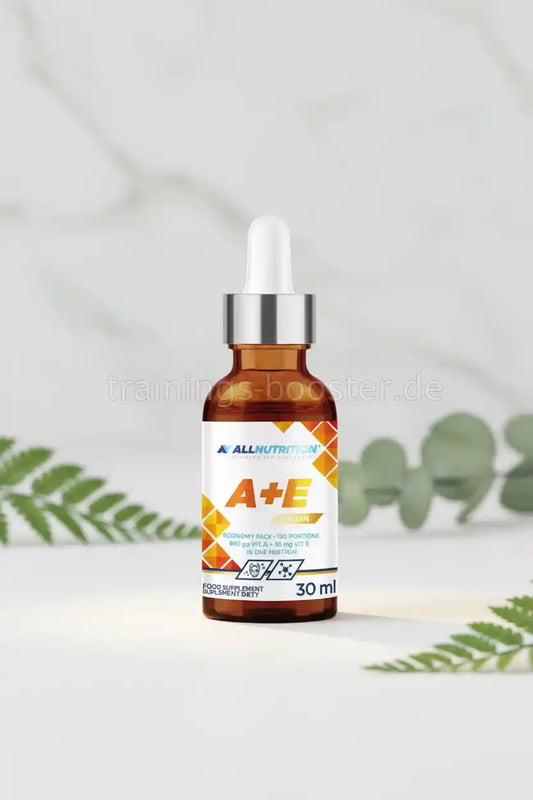 A+E Vitamin Tropfen von AllNutrition, 30 ml Nahrungsergänzung mit Vitamin A und E für Sportler