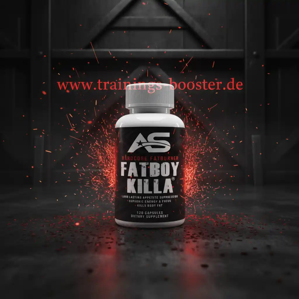 Fatboy Killa Hardcore Fatburner mit Energie und Fokus für Bodyfat-Reduktion